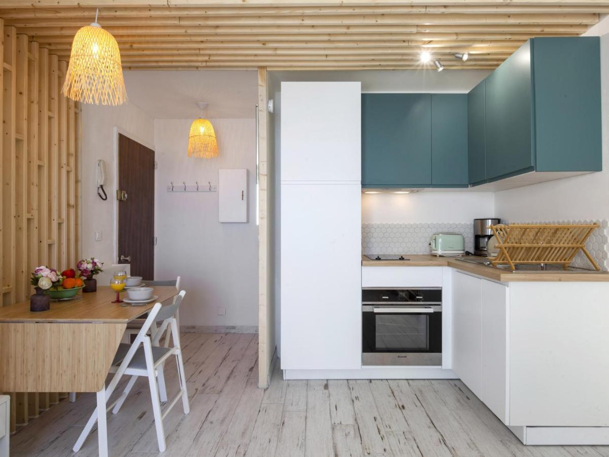 Superbe Studio Face A La Mer Acces Direct Plage Biarritz Bagian luar foto